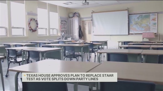 Texas House approves plan to replace STAAR test