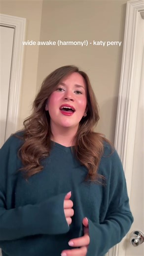 my take on the #wideawake challenge!! i feel like i never sing lower harmony and i loved trying this! 🫶 #singingchallenge #wideawakekatyperry #harmony #musicchallenge @Katy Perry