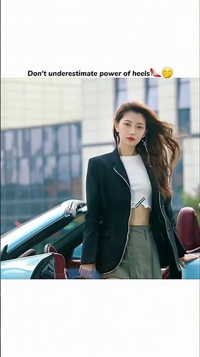 Don't underestimate power of heels🤣 | Cute Programmer Romantic Scene #shortsfeed #fy