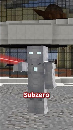 What Does Every Mark 7 Look Like In Minecraft #shorts #marvel #minecraft