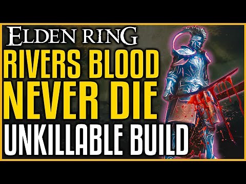 Elden Ring VAMPIRE BUILD NEVER DIE AGAIN is So Broken and Amazing