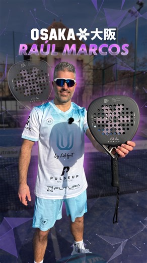 Somos_Padel_ on Instagram: "🔥 Osaka Pro Power 🔥 La pala de Raúl Marcos Diseñada junto a Raúl Marcos, esta pala nace para el juego competitivo de alta intensidad. 💥 Marco bitubo soplado Osaka +250% de refuerzo estructural para una estabilidad brutal incluso en los golpes más agresivos. ⚡ Núcleo EV50 de alta densidad Potencia explosiva en remates y respuestas rápidas, con un tacto firme y controlado. 🎯 Patrón de 68 agujeros optimizado Más efecto, más control y confianza en cualquier situación 
