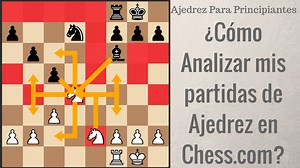 ¿Cómo aprovechar Chess.com para analizar nuestras partidas de ajedrez?