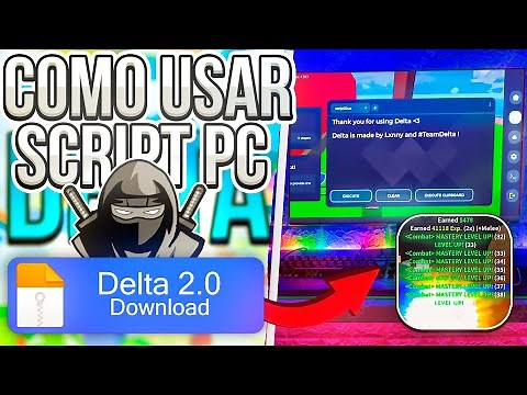 ✅ Como USAR o EXECUTOR DELTA SEM KEY e Usar SCRIPT no Roblox para PC