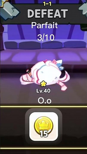 Rating Cookies Defeat Animation (CRK) #cookierunkingdom #cookierun #crk #crkshort