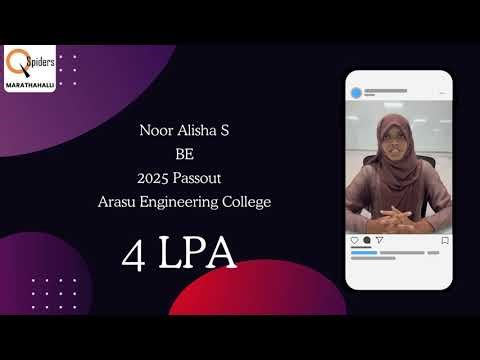 My Placement journey as Junior QA Engineer from QSpiders Marathahalli