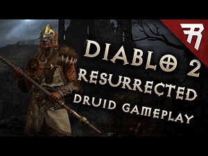 Diablo 2 Resurrected Gameplay: Druid (8-player, Beta , Stream)