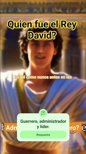 Quien fue el Rey David?👍 #fe #amor #consejos❤️🤔
