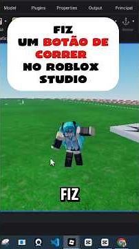 HOW TO MAKE A RUNNING BUTTON IN ROBLOX STUDIO IN 1 MINUTE #roblox #robloxstudio