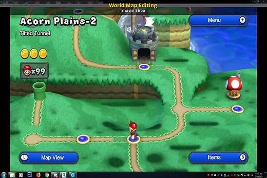 World Map Editing Tutorial for New Super Mario Bros. U / New Super Luigi U | NSMBU Tutorials