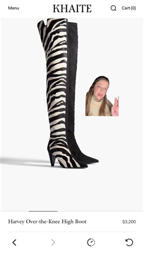 Incredible Khaite Zebra Print Collection