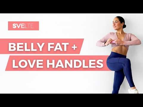 Lose Belly Fat & Love Handles FAST | Optional Weights | At-Home Workout | All Standing