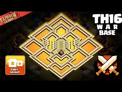 Best Town Hall 16 (TH16) War Base 2026 (Anti-3 Star Meta) – Complete Layout Analysis! Clash of Clans