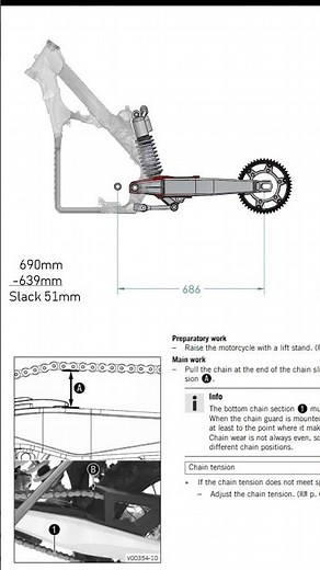SOLIDWORKS Motorcycle Chain Slack Explained #solidworks #engineering #cad #motocross #motorcycle
