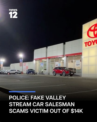 CAR SCAM: A Queens man is accused of pretending he was a car salesman to scam a man out of thousands of dollars.- https://bit.ly/3Licq7g | News 12 Long Island