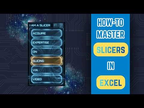 How-To Use Slicers in Excel