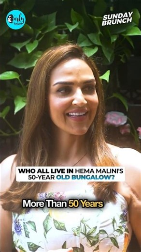 Who All Live In Hema Malini's 50-Year Old Bungalow! #hemamalini #eshadeol #housetour