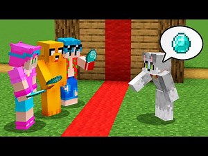 ¡DIVIDÍ la ALDEA por la MITAD en Minecraft! 🚨😂