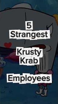YOU PROBABLY FORGOT these 5 Krusty Krab Employees‼️😱
