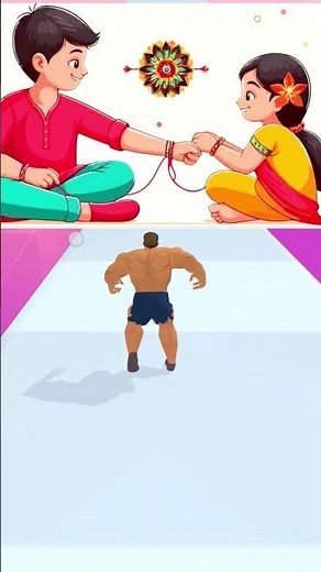 Noob Vs Pro | Raksha Bandhan￼ 2025 | Hulk | Rage Control 3d | Funny Gameplay🤣 #shorts #viral