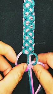 92K views · 920 reactions | How to make a snake scale bracelet knot at home | Kerol03 | Facebook