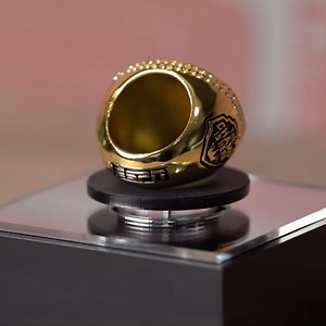 TrophySmack - Spinning Championship Ring Case | Acrylic Sports Award Display |