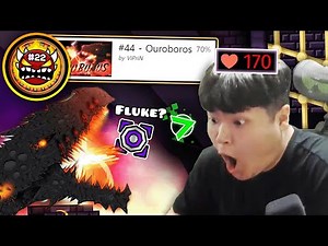 I JUST KILLED OUROBOROS! (Former TOP 40) EXTREME DEMON ROULETTE [#22] | Geometry Dash 2.2