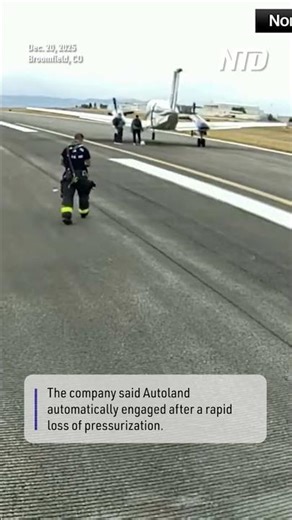 Airplane Lands Itself After In Flight Emergency