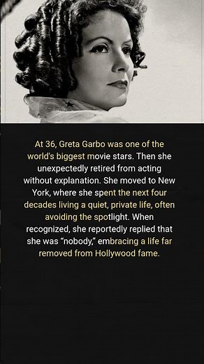 Greta Garbo Left Hollywood at 36 and Chose a Life of Privacy in New York