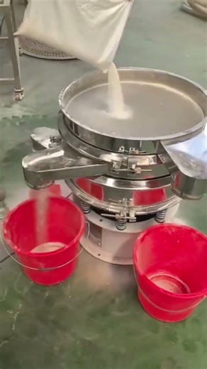 Circular rotary vibrating sieve sifter #vibratingscreen