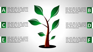 Diapositive Powerpoint en Forme D'arbre Gratuit à Télécharger