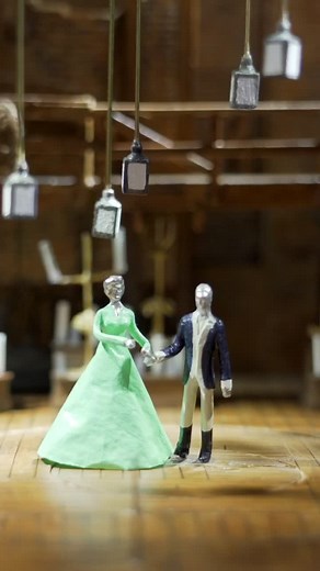 @hamiltonmusical scale model. And yes the turntables work! #broadway #musical #linmanuelmiranda #setdesign #ham4ham #turntables #werk #hamilton