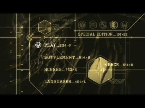 Alien Resurrection (1997) 2003 Collector’s Edition DVD Main Menu (Disc 7) (Special Edition)