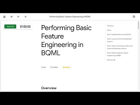 Performing Basic Feature Engineering in BQML