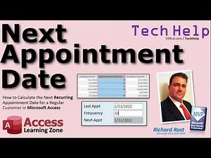 How to Calculate the Next Recurring Appointment Date for a Regular Customer in Microsoft Access