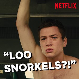 Kingsman: The Secret Service is now streaming and includes a handy tip for the next time you're in a room filled with water/a nightmare. | Netflix