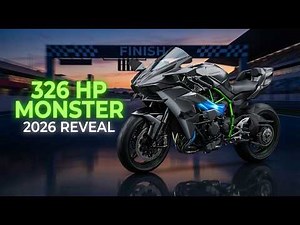 2026 Kawasaki Ninja H2R Official Reveal! 326HP, 400KM/H & Global Price