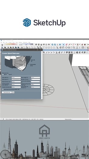 MODELING MULTI-LEVEL STAIRS inSketchUp with 1001Bit Tools#TeamUSATryout #architecture #interiordesign #architecturestudent #architect #interiordesigner #sketchup #3d #3dmodeling #drowning
