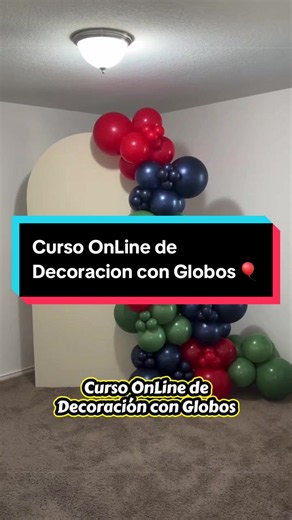 Curso Online de Decoración con Globos: Aprende Paso a Paso