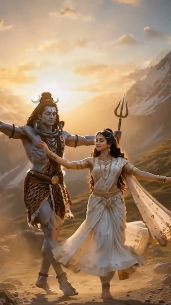 Mahadev Parvati Status | Shiv Shakti Love Story 🕉️ #shivshakti