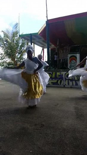 Traditional Bamboula Dancing by the Caribbean Ritual Dancers - Tourism Month
