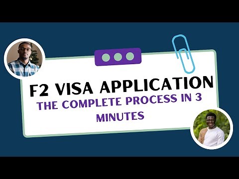 How to apply for an F2 visa: The entire process in 3min