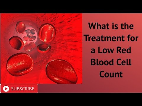 What is the Treatment for a Low Red Blood Cell Count