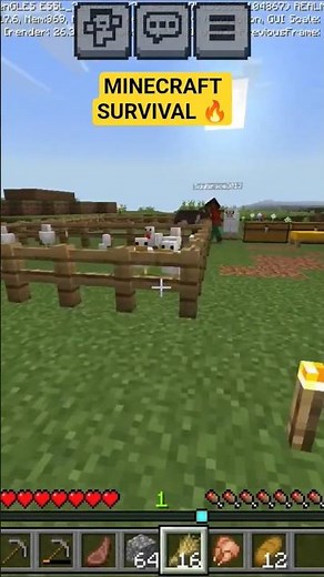 MINECRAFT FARM #shorts #trending #minecraft #viral
