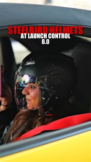 Steelbird Hi-Tech India Limited on Instagram: "Full throttle at Launch Control 8.0! 💥 Proud to be part of the ride, keeping everyone safe and stylish. 🖤 #SteelbirdHelmets #LaunchControl #RideSafe #HelmetGoals #RideWithSteelbird #RideWithStyle #CarCultureIndia"