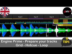 Tips : Engine Prime - Prepare your tracks ( grid, hotcue, loop... ) 🇬🇧