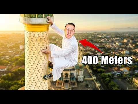 I Climbed The Tallest Minaret In Indonesia