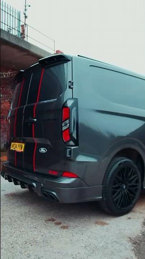 2024+ Ford Transit Custom Bodykit | Front + Rear Bumper, Side Skirts & Spoiler (Xclusive Customz)