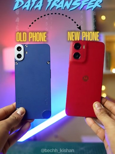 Old to New Phone Data Transfer: Simple Trick!