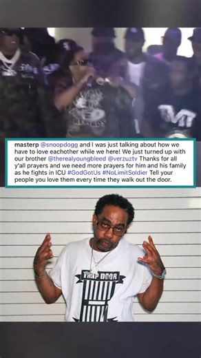 10K views · 7.8K reactions | #PrayersUp! #NoLimit rapper Young Bleed is reportedly fighting for his life in ICU just days after the Cash Money-No Limit Verzuz. #MasterP shared a post to instagram thanking fans for their prayers as #YoungBleed works to recover. : Getty | VIBE | Facebook